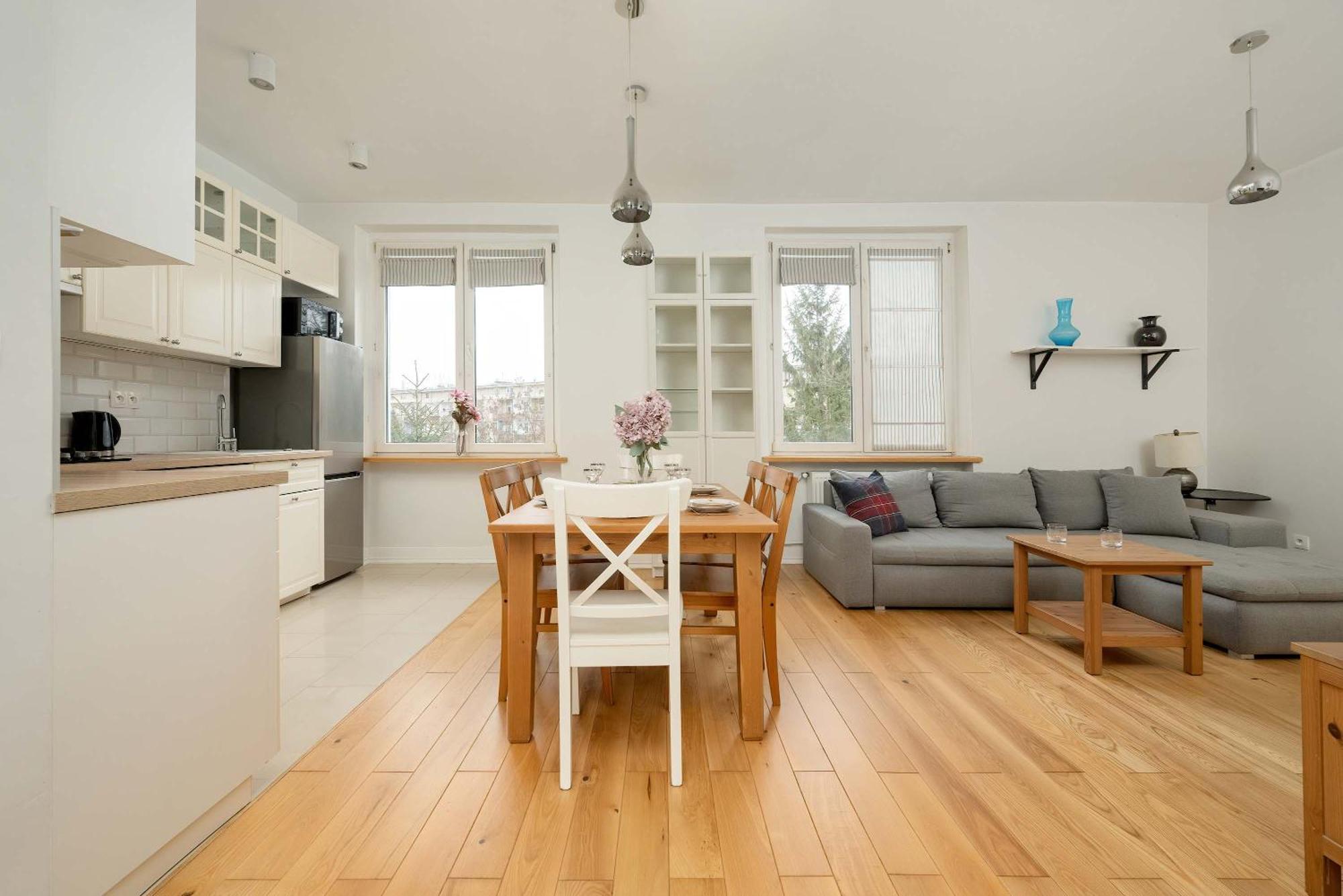 Pawlowa Stylish Apartment With Balcony & Home Office Wroclaw By Noclegi Renters מראה חיצוני תמונה