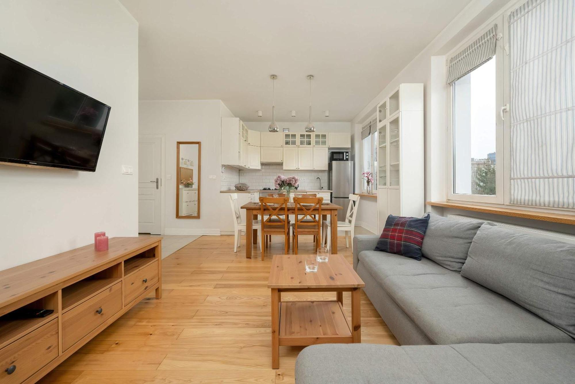 Pawlowa Stylish Apartment With Balcony & Home Office Wroclaw By Noclegi Renters מראה חיצוני תמונה